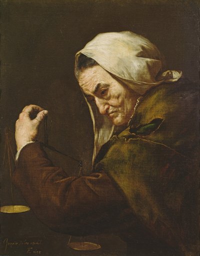 The Old Usurer by Jusepe de Ribera
